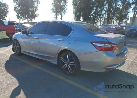 2016 Honda Accord Sport from USA, damaged, VIN 1HGCR2F55GA145560